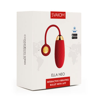 Svakom - Ella Neo App-Controlled Vibration Egg Rosso