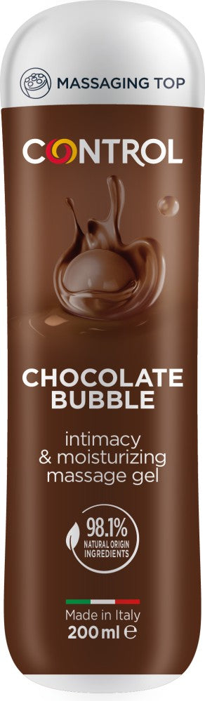 Control 3in1 Bubble Chocolate – Gel Intimo Commestibile Aromatizzato al Cioccolato
