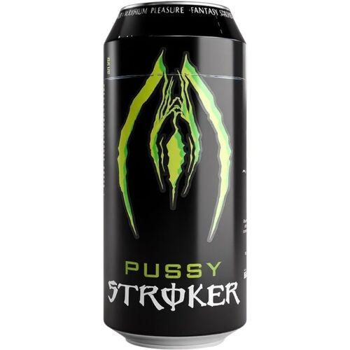 Alive Pussy Stroker Lattina – Masturbatore Maschile Effetto Vagina Discreto a Forma di Bevanda Energetica