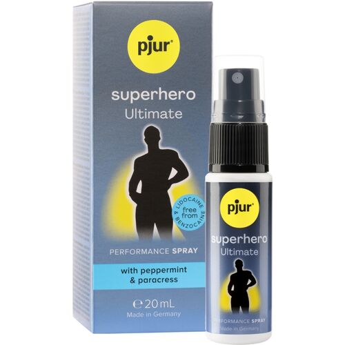 Pjur Superhero Ultimate – Spray Ritardante Uomo 20 ml ad Alta Efficacia