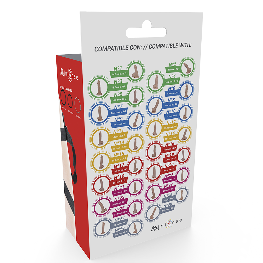 Cinturino Strap-On con imbragatura per Dildo