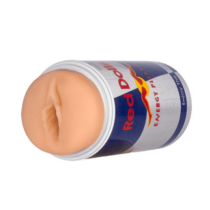 Vagina realistica masturbatore energy drink