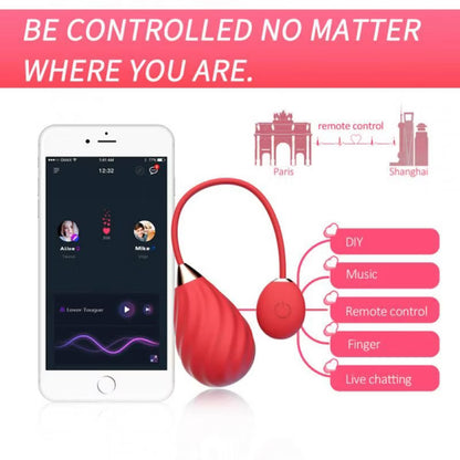 Magic Motion Sundae – Ovetto Vibrante App-Controlled Ricaricabile