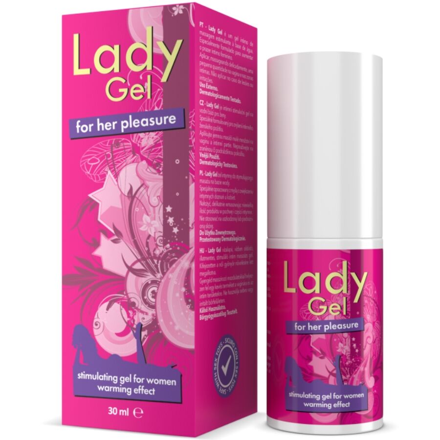 LADY GEL - GEL STIMOLANTE ORGASMICO FEMMINILE CON EFFETTO CALORE 30 ML