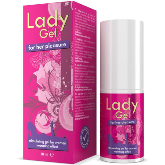 LADY GEL - GEL STIMOLANTE ORGASMICO FEMMINILE CON EFFETTO CALORE 30 ML