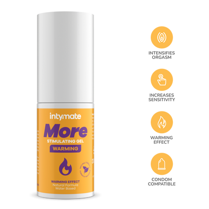 Intymate More Warming 30 ml - STIMOLATORE ORGASMO FEMMINILE