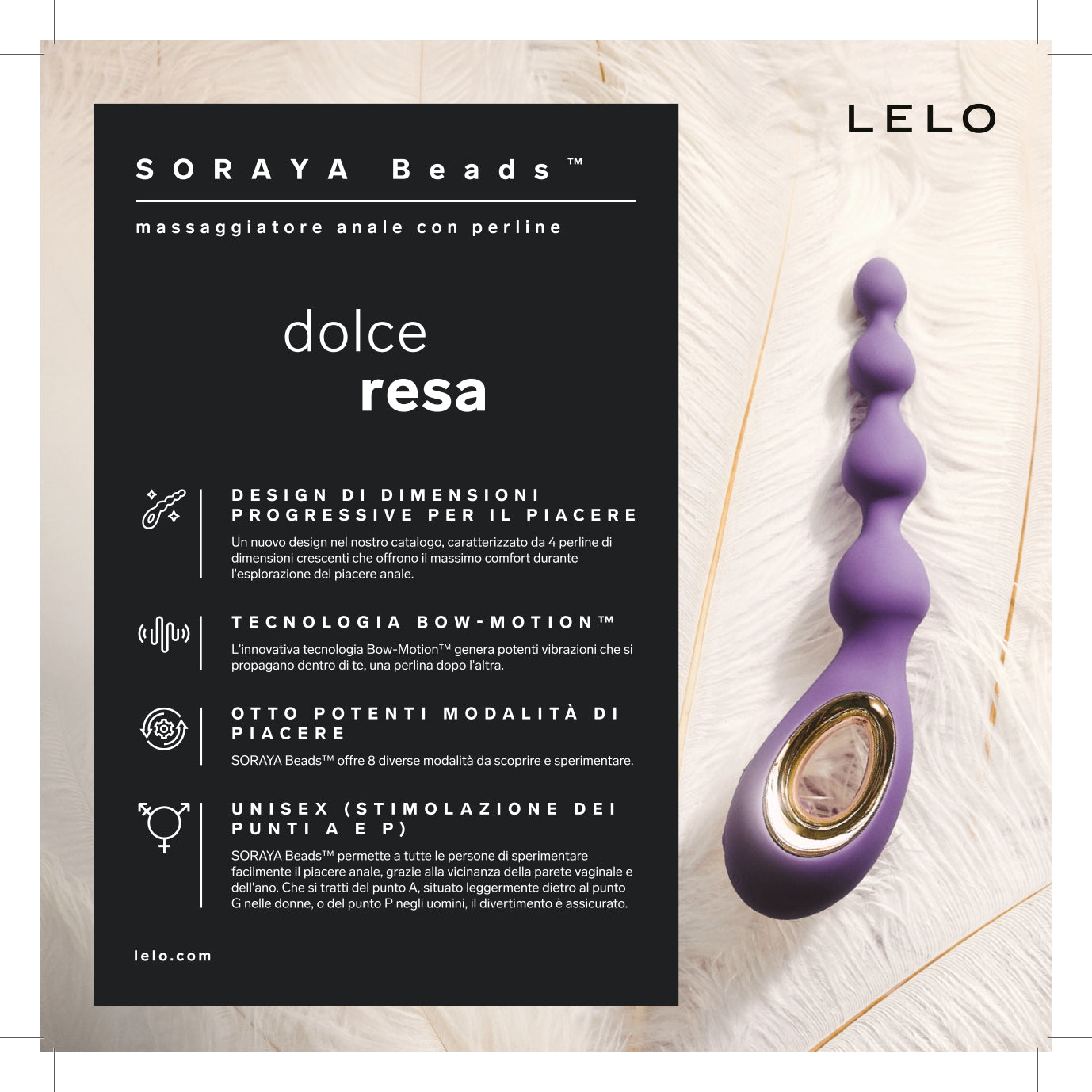SORAYA Beads Violet Dusk - Lelo