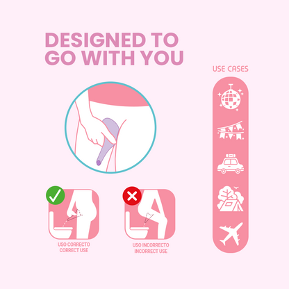 INTIMICHIC - ORINATOIO FEMMINILE PORTATILE MONOUSO KIBI