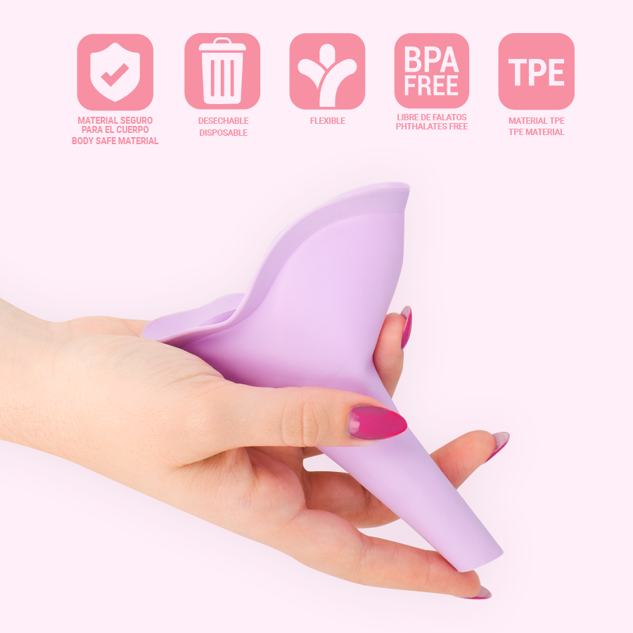 INTIMICHIC - ORINATOIO FEMMINILE PORTATILE MONOUSO KIBI