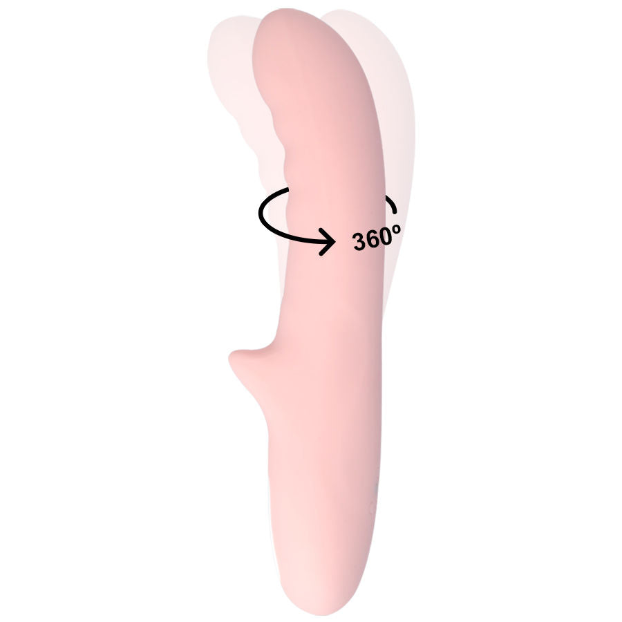 MIA - PISA VIBRATORE FEMMINILE ROTATORE ROSA