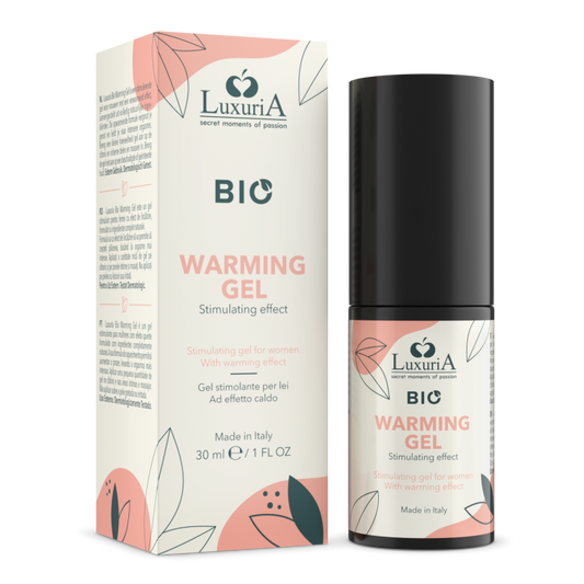 Luxuria BIO Warming gel 30 ml STIMOLATORE ORGASMO FEMMINILE