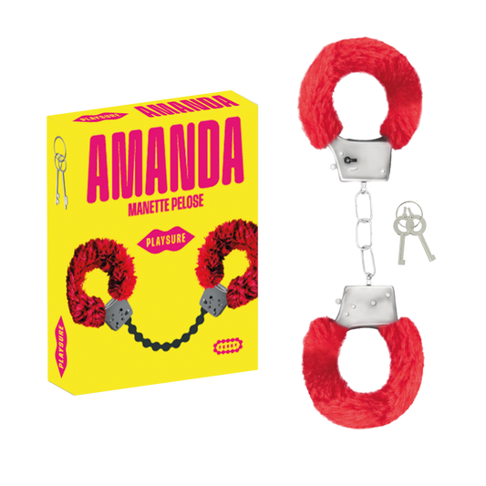 Playsure Amanda – Manette Pelose Regolabili per Giochi di Coppia