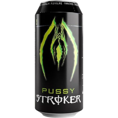 Alive Pussy Stroker Lattina – Masturbatore Maschile Effetto Vagina Discreto a Forma di Bevanda Energetica
