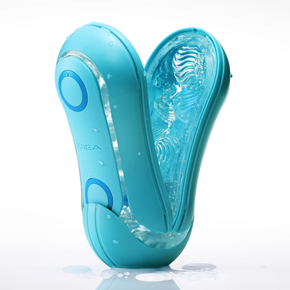 TENGA Flip Orb Ocean – Masturbatore Maschile Riutilizzabile con Stimolazione Ondulata
