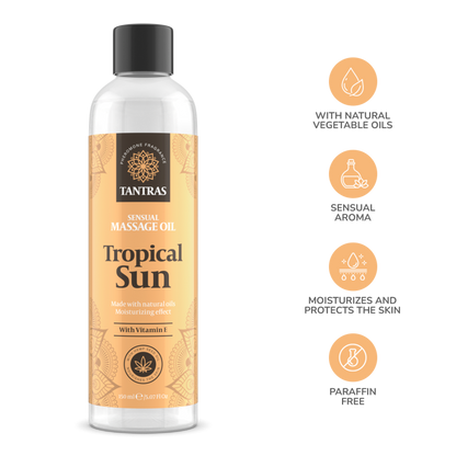 Tantras Tropical Sun - Olio da massaggio