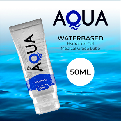 LUBRIFICANTE A BASE D''ACQUA DI QUALITÀ AQUA 50ML