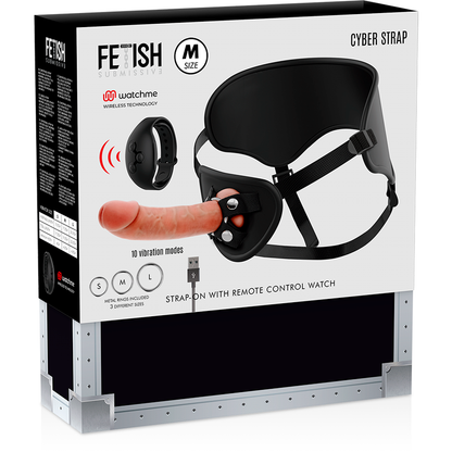 Cyber Strap | Strap-on con Controllo Remoto M size