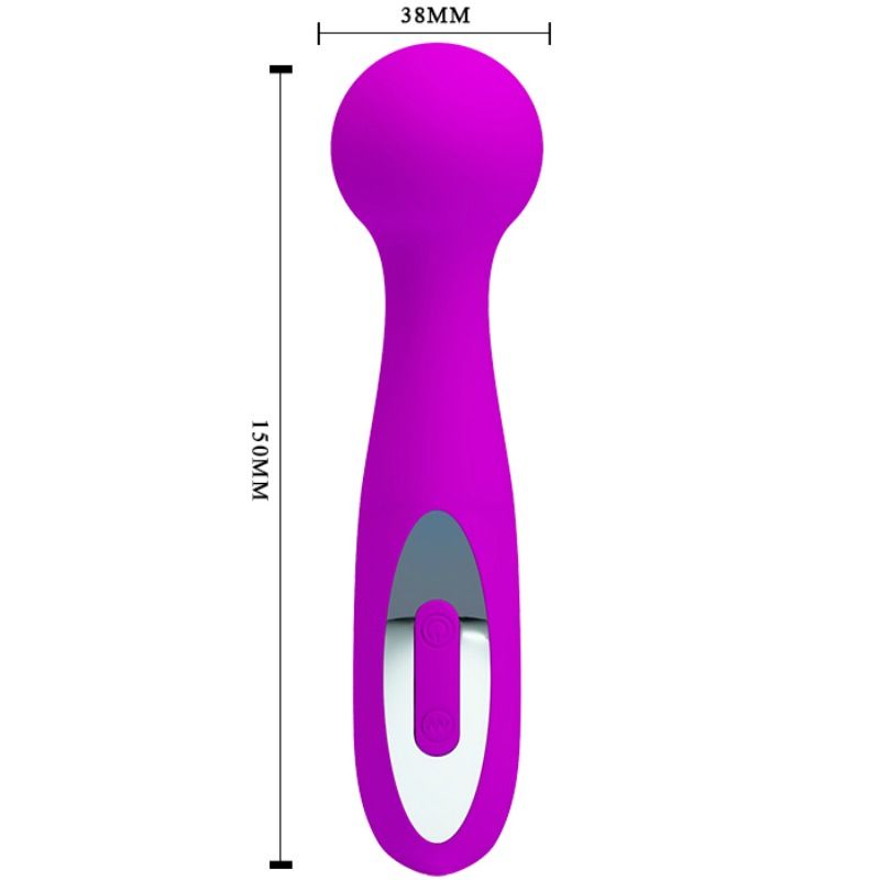 PRETTY LOVE - RECHARGEABLE MASSAGER WADE - 12 FUNCTIONS