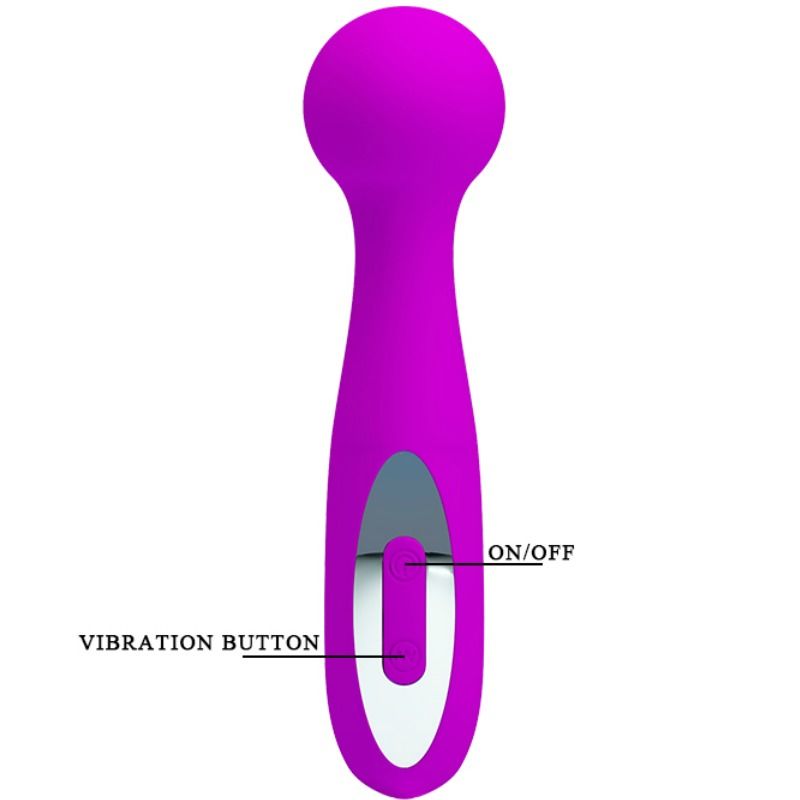 PRETTY LOVE - RECHARGEABLE MASSAGER WADE - 12 FUNCTIONS