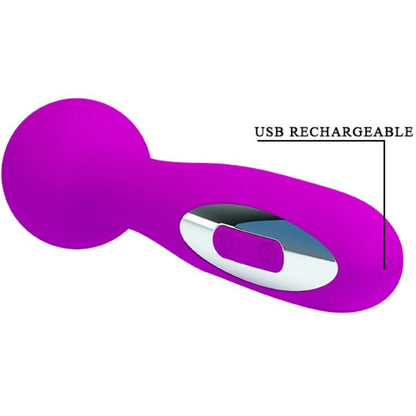 PRETTY LOVE - RECHARGEABLE MASSAGER WADE - 12 FUNCTIONS