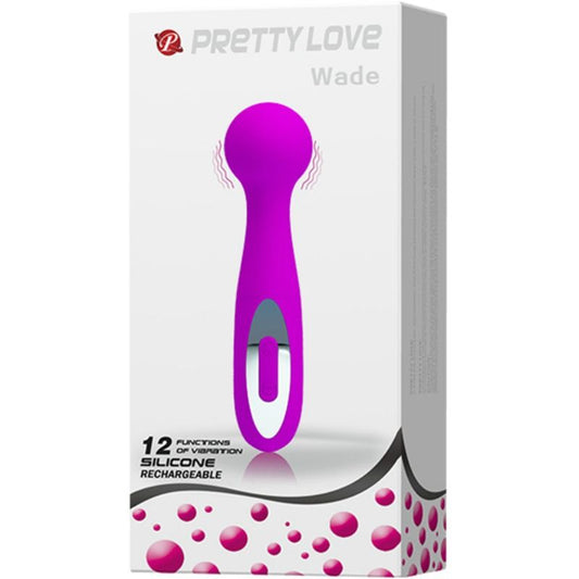 PRETTY LOVE - RECHARGEABLE MASSAGER WADE - 12 FUNCTIONS