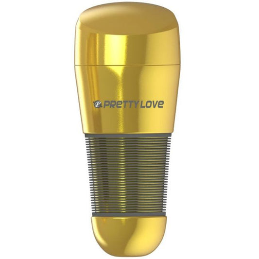 MASTURBATORE MASCHILE GOLDEN - VAGINA REALISTICA
