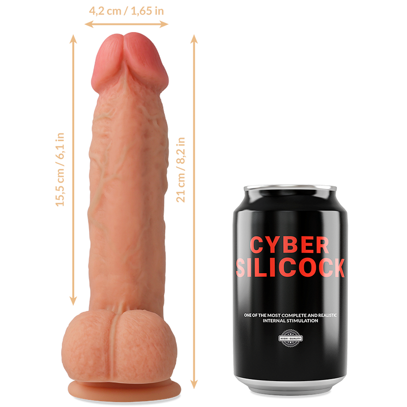 STRAP-ON SAUL SILICONE LIQUIDO CON 3 ANELLI FREE