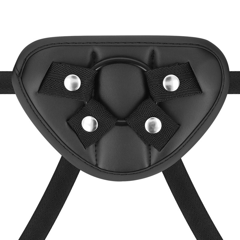 STRAP-ON SAUL SILICONE LIQUIDO CON 3 ANELLI FREE